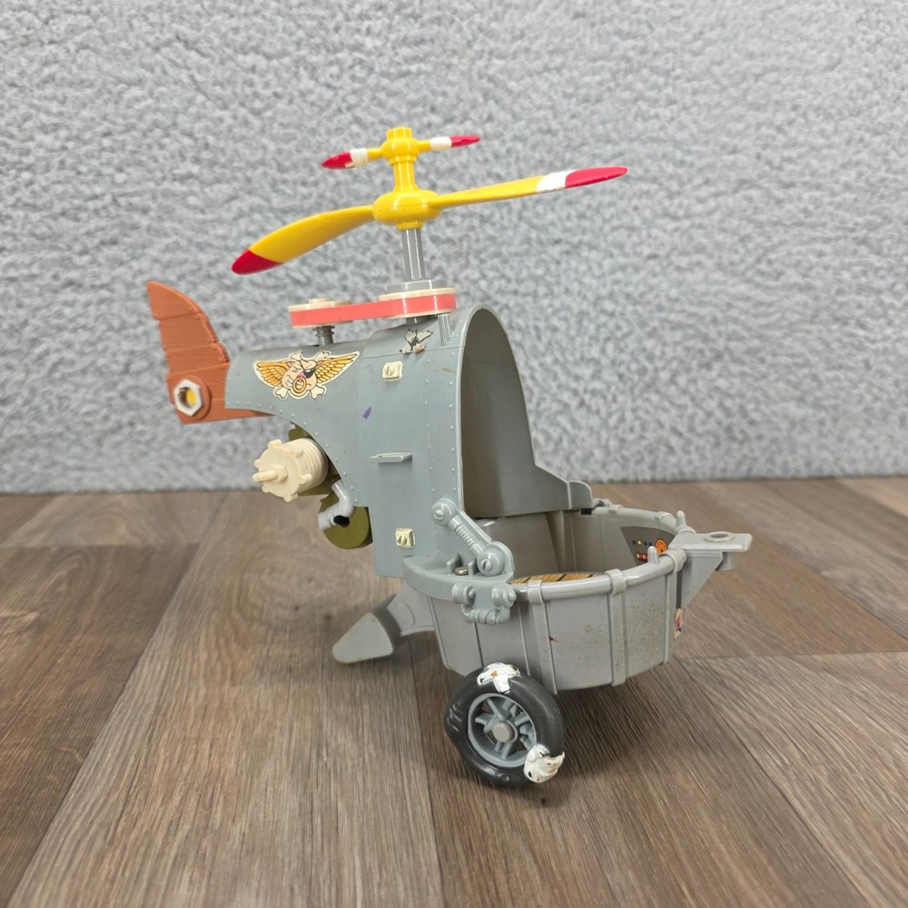 Vtg 1990 Barnyard Commandos Pork Chopper Playmates Vehicle Incomplete